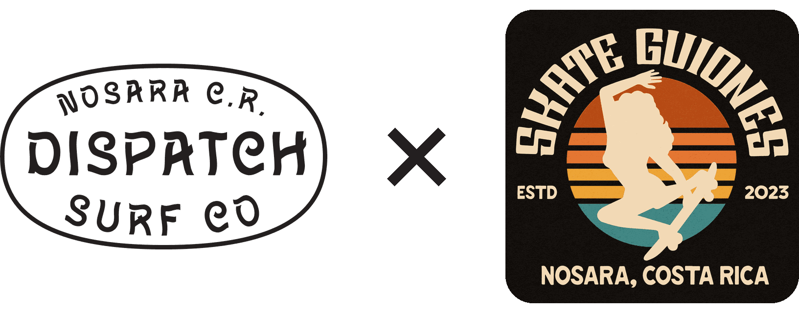 Dispatch Surf Co × Skate Guiones